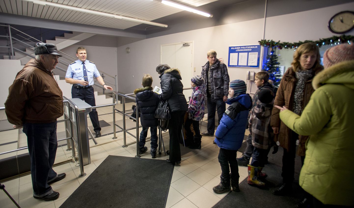 Avatud uste päev Viljandi politseijaoskonnas.