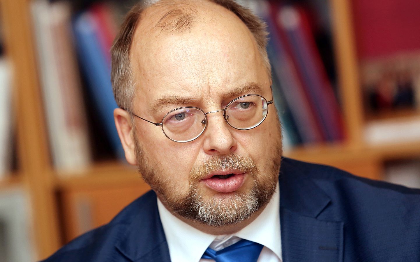 Latvijas Brīvo arodbiedrību savienības priekšsēdētājs Egils Baldzēns