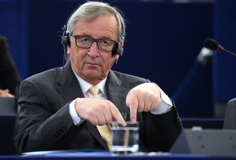 Euroopa Komisjoni president Jean-Claude Juncker juulis 2015 Strasbourgis