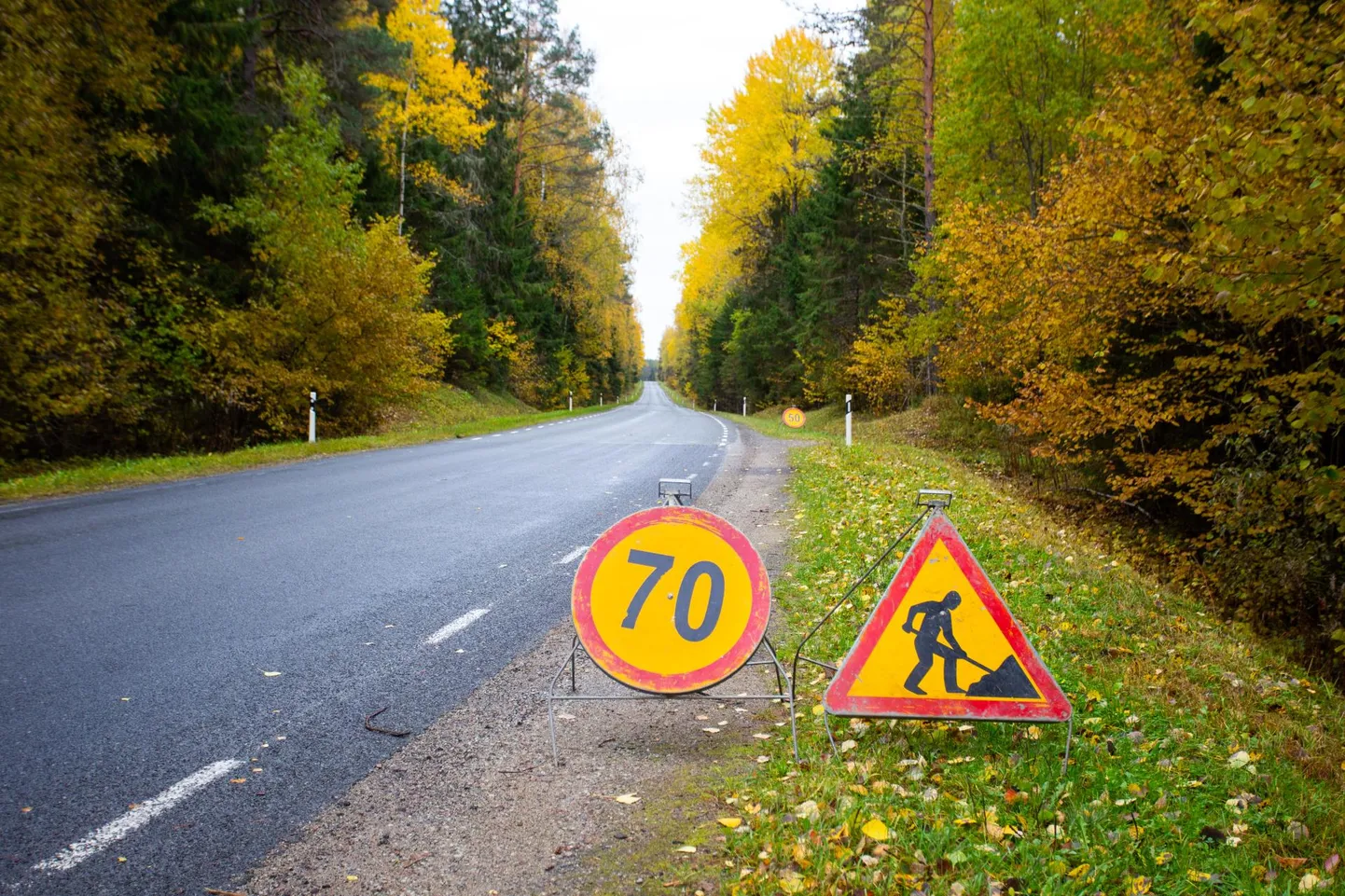 Kas sellisel teelõigul, kus töödega ilmselgelt juba lõpule jõutud, on kiiruspiirang 70 kilomeetrit tunnis ikka põhjendatud?
