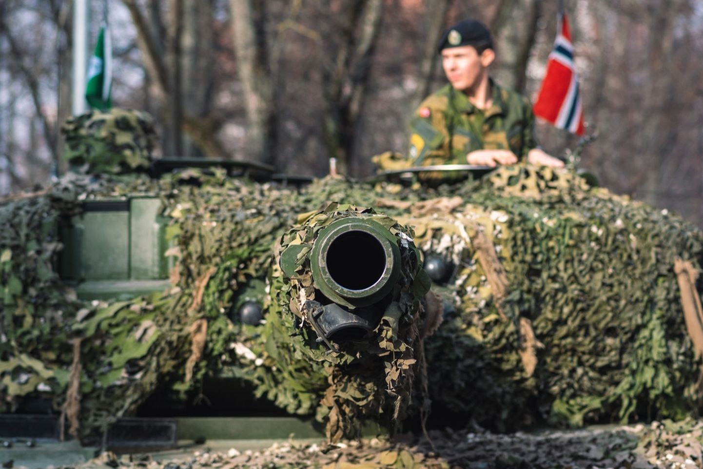 Норвежские военные во время учений в Литве. Фото иллюстративное.