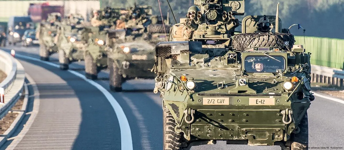 Военная техника НАТО в Польше