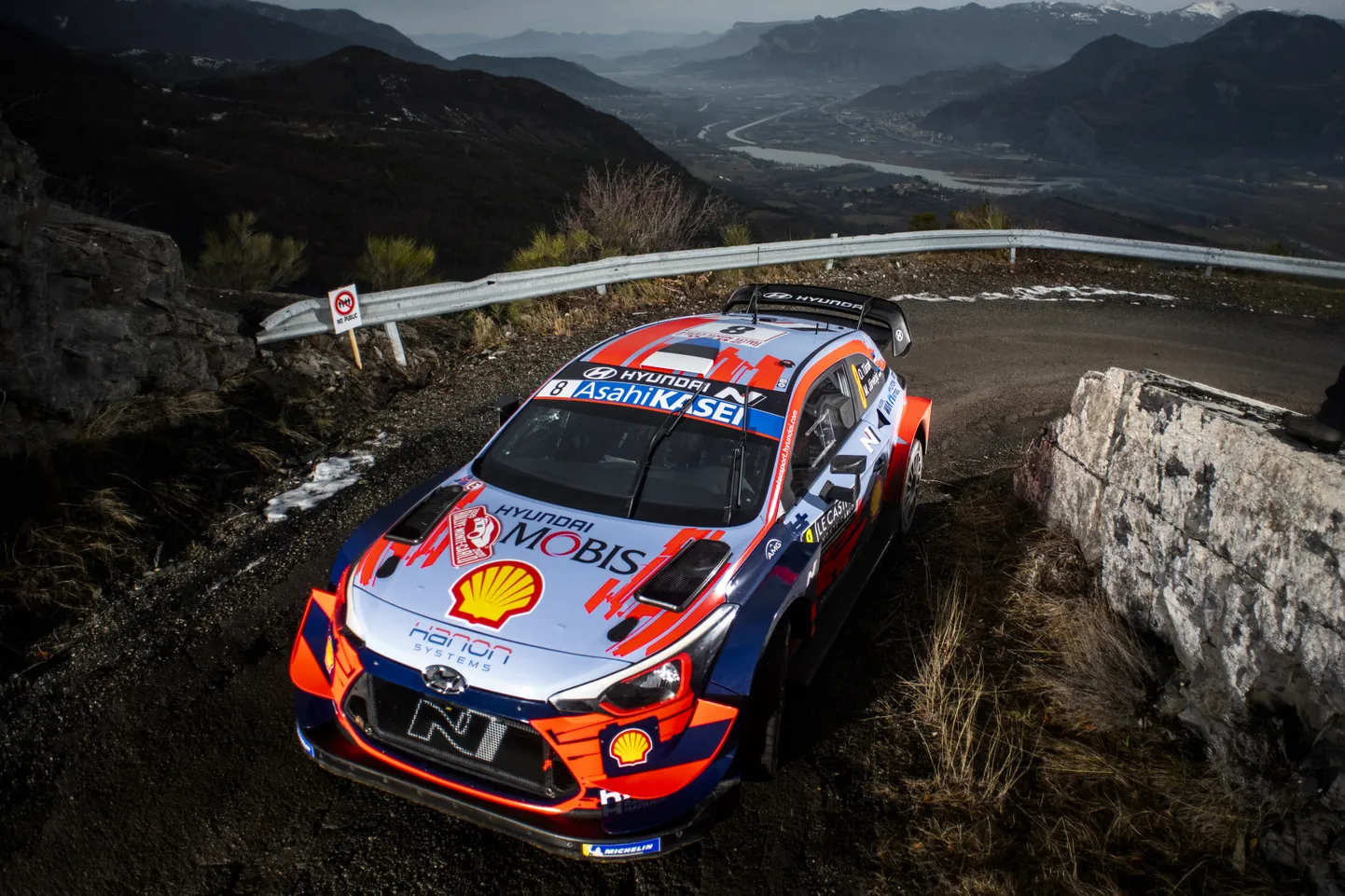 Ott Tänak-Martin Järveoja möödunud aasta Monte Carlo rallil.