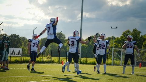 Tartu Titans saavutas Ameerika jalgpalli Balti liigas kodumurul suure võidu