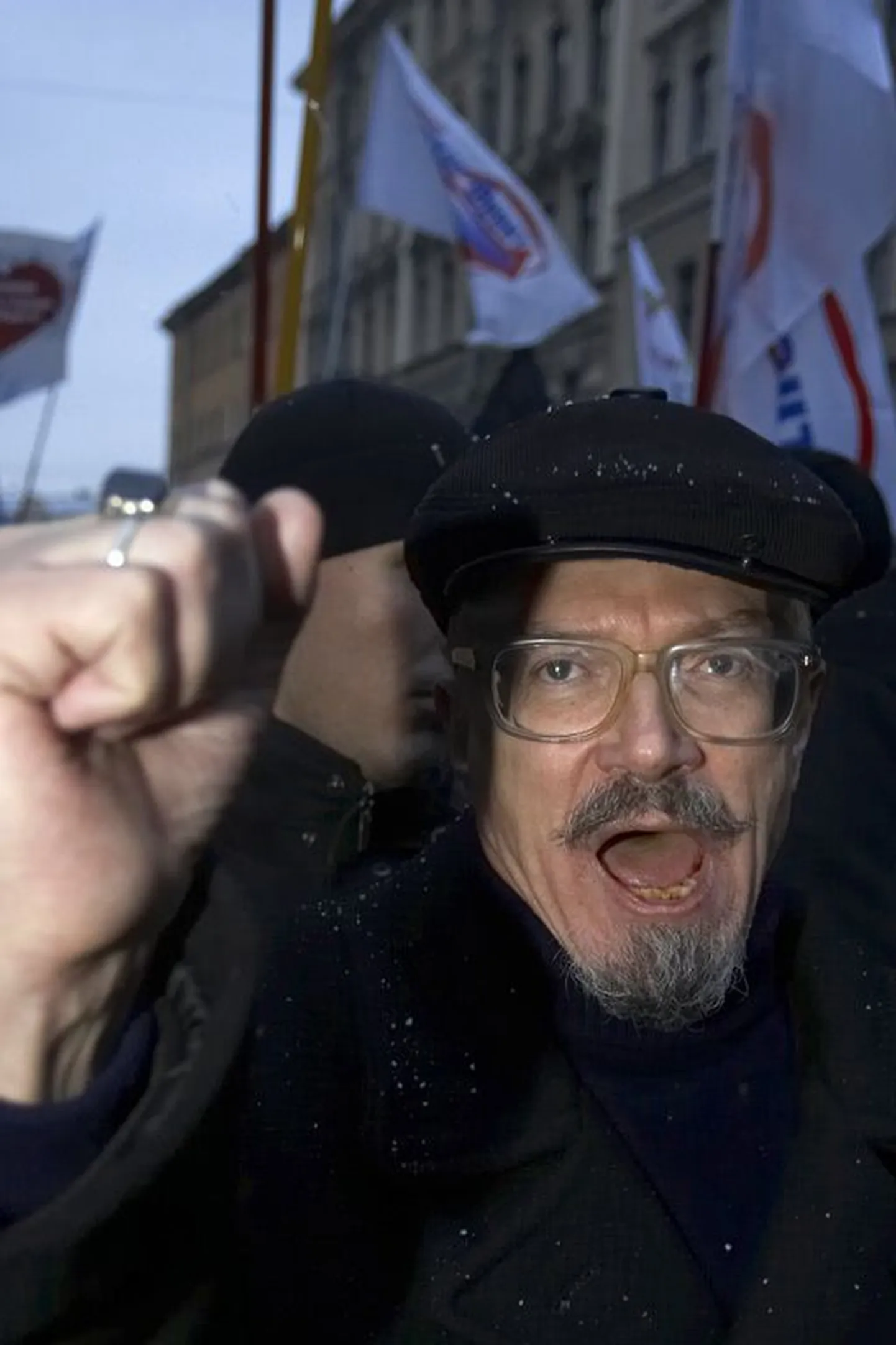 Vene natsionaalbolševike liider Eduard Limonov.