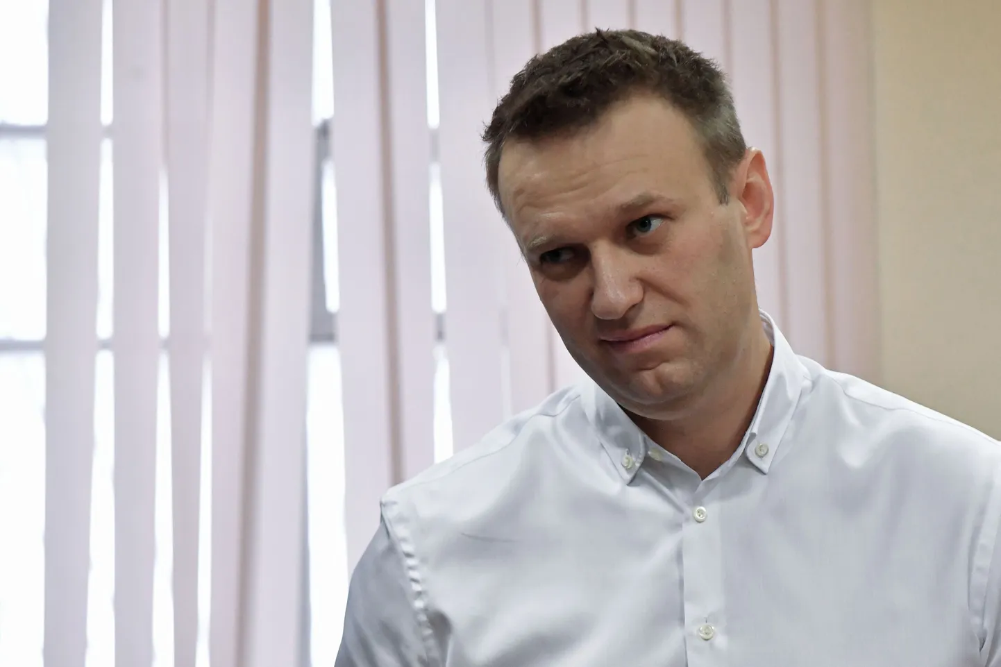 Aleksei Navalnõi Kirovi kohtus.