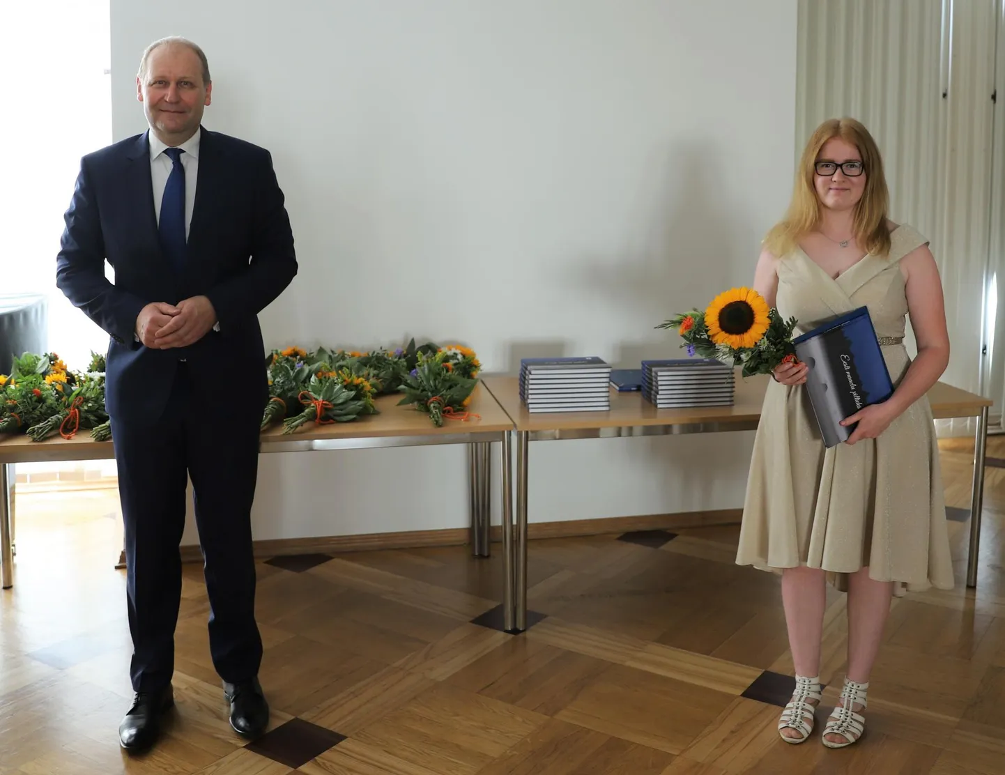 Lääne-Virumaalt pälvis maaeluministri tunnustuse Marit Pudel.