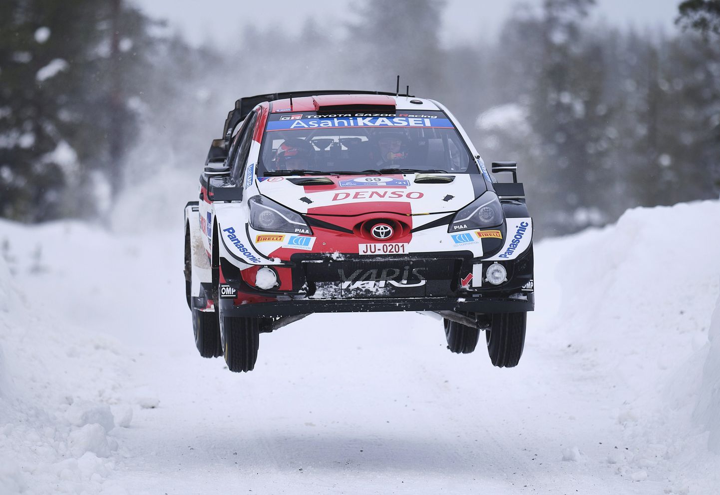 Kalle Rovanperä Arctic Rally'l.