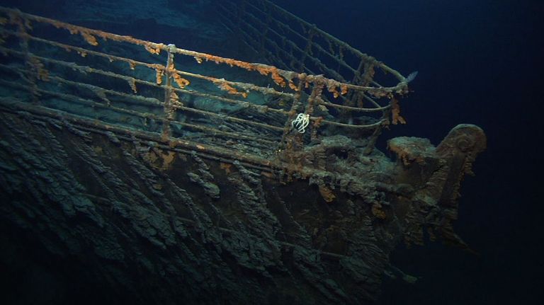 Videokaader Titanicu vöörist