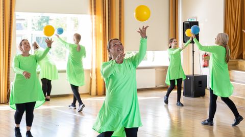 Järve kool läks suurele võimlemispeole suurelt