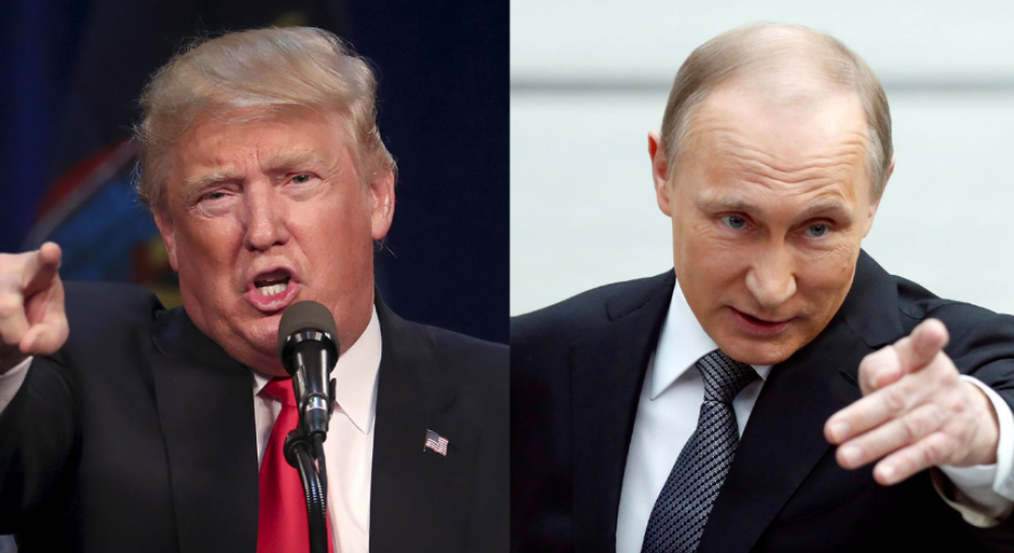 Трамп и Путин.