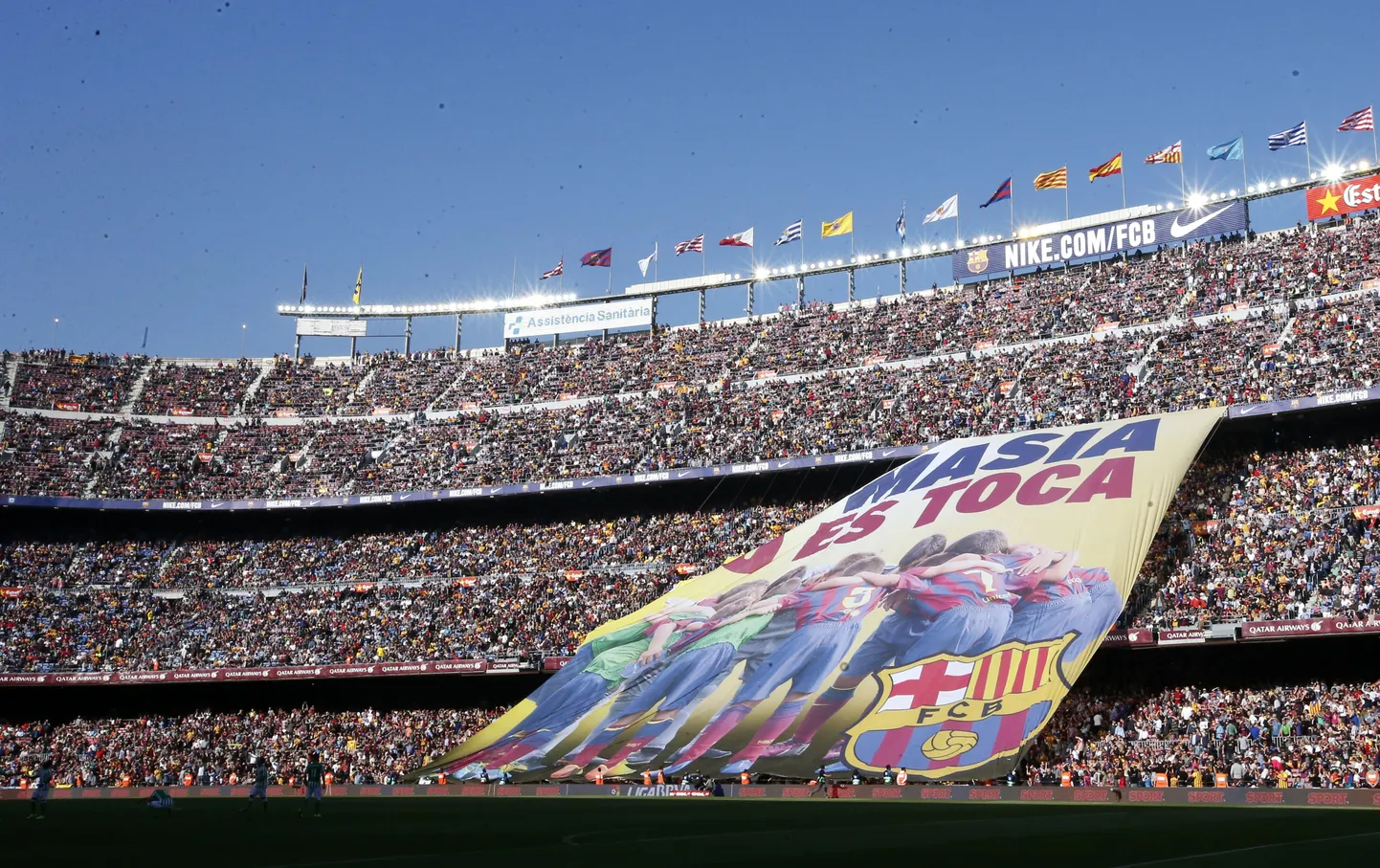 FC Barcelona koduareen Nou Camp.