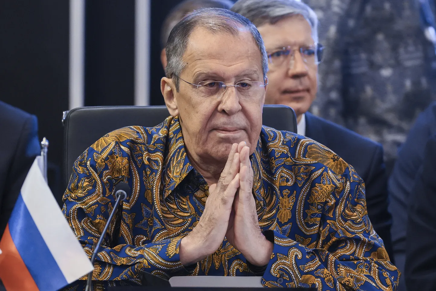 Vene välisminister Sergei Lavrov Jakarta kohtumisel