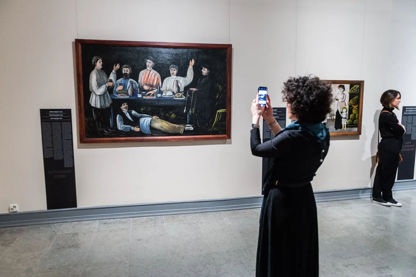 Pirosmani näituse pressikonverents.  Tallinn, Mikkel muuseum. 22.03.2019. Fotod: Remo Tõnismäe/ Postimees