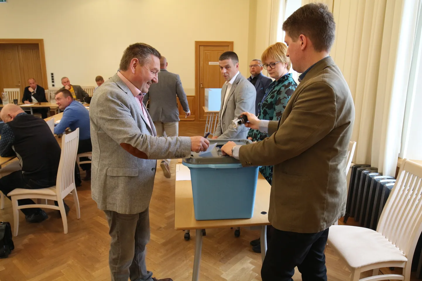 Kulno Klein tänavu kevadel Paide linnapead valimas.