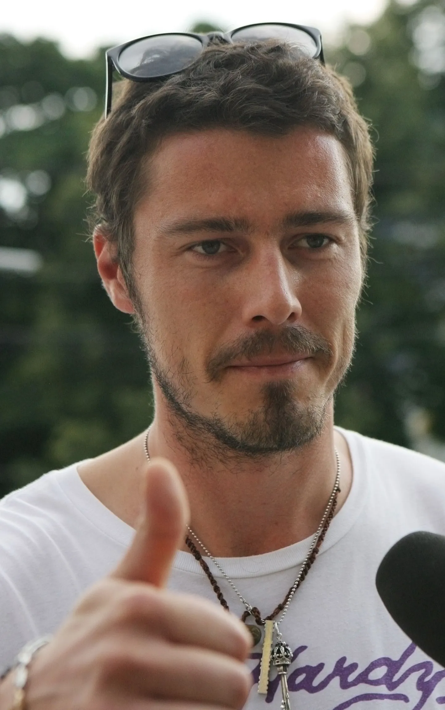 Endine maailma esireket Marat Safin.