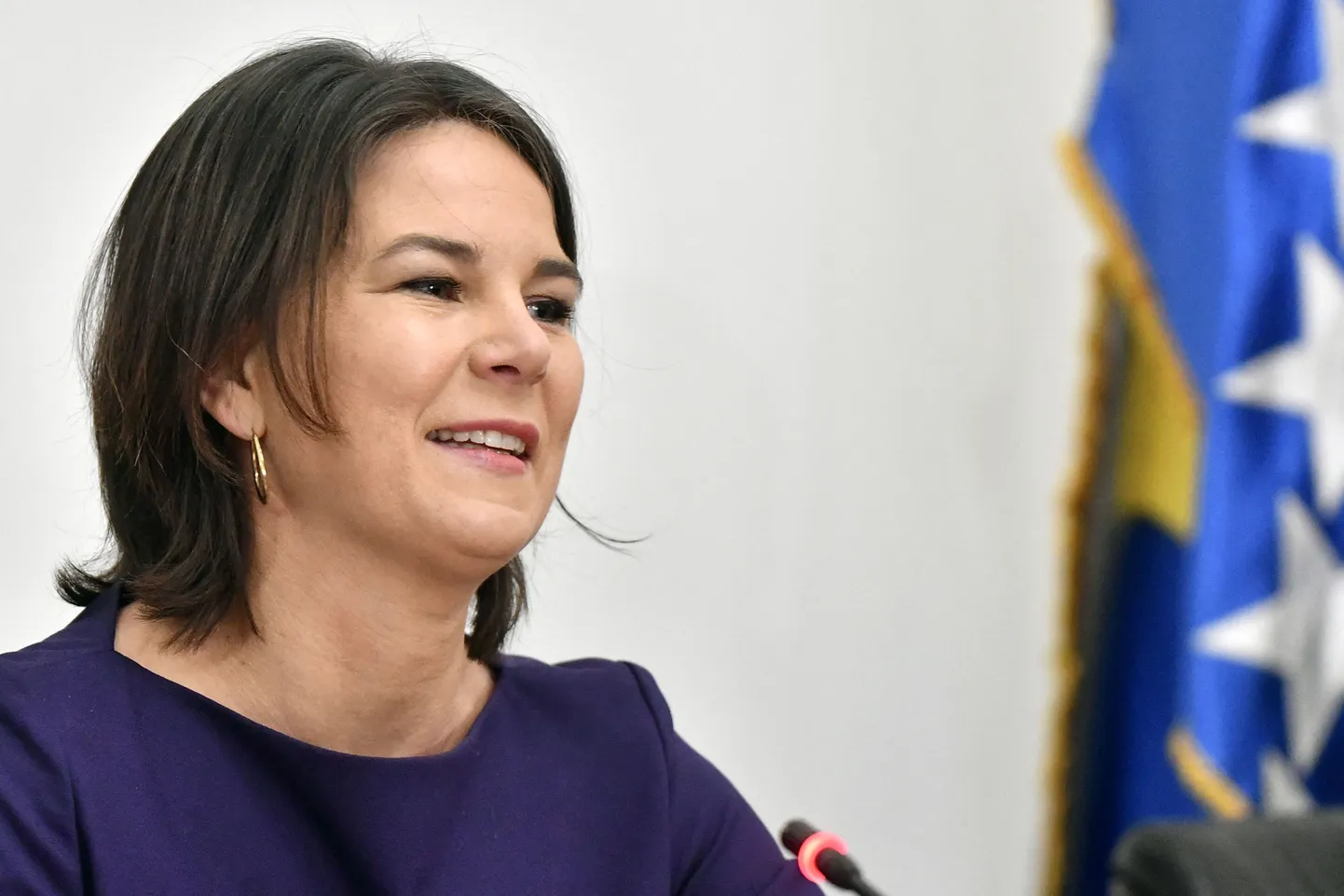 Annalena Baerbock Sarajevos.