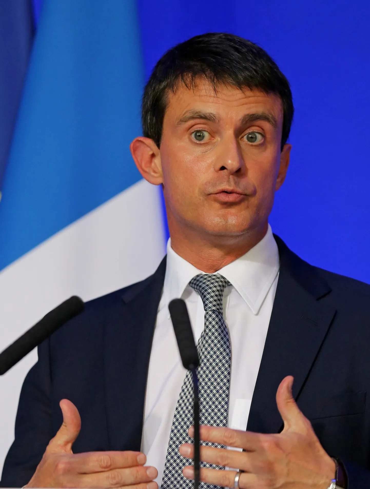 Prantsusmaa siseminister Manuel Valls.