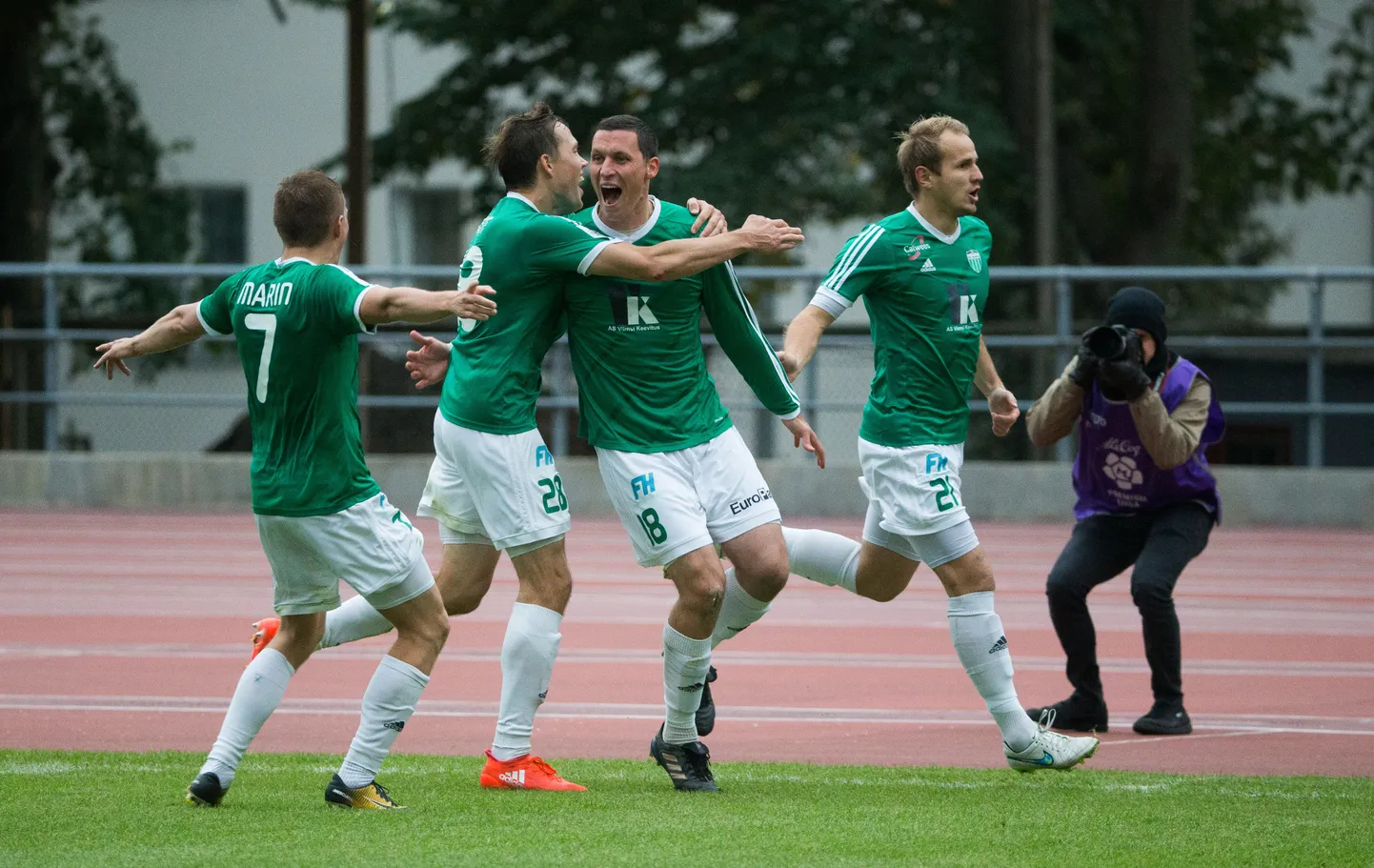 Levadia meeskond eelmisel hooajal