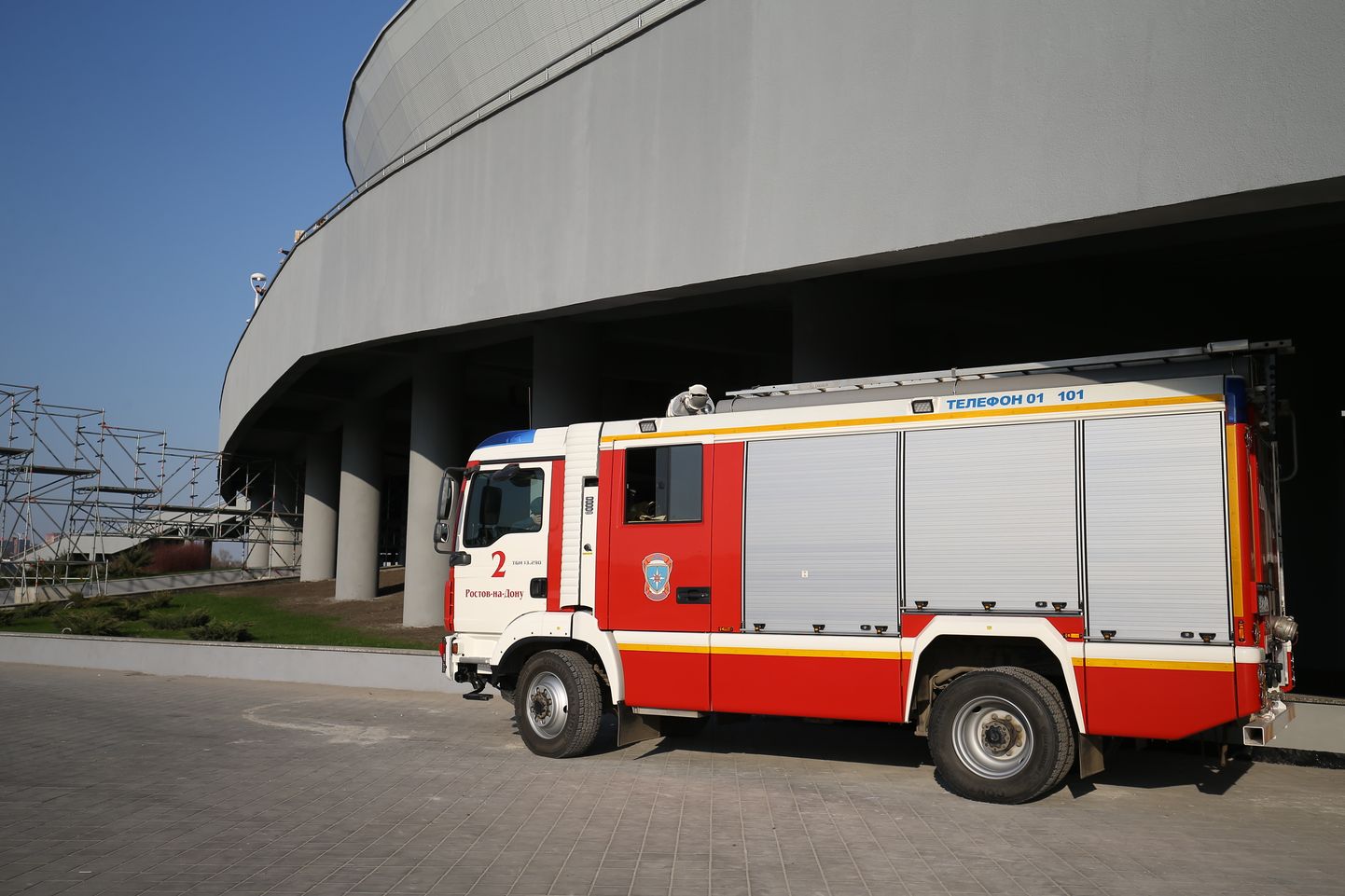 Tuletõrjeauto Venemaal.