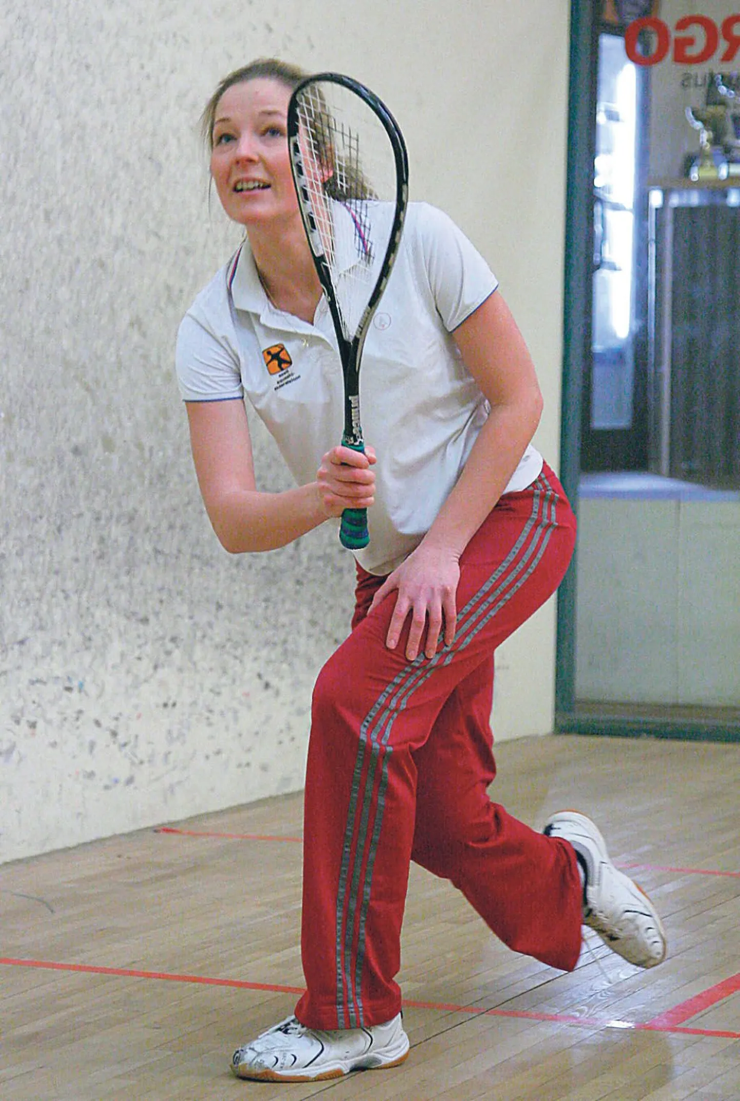 Aliis Allas on kuulunud aastaid Eesti squash’imängijate paremikku, nüüd mekkis ta tiitlivõistluste taset.