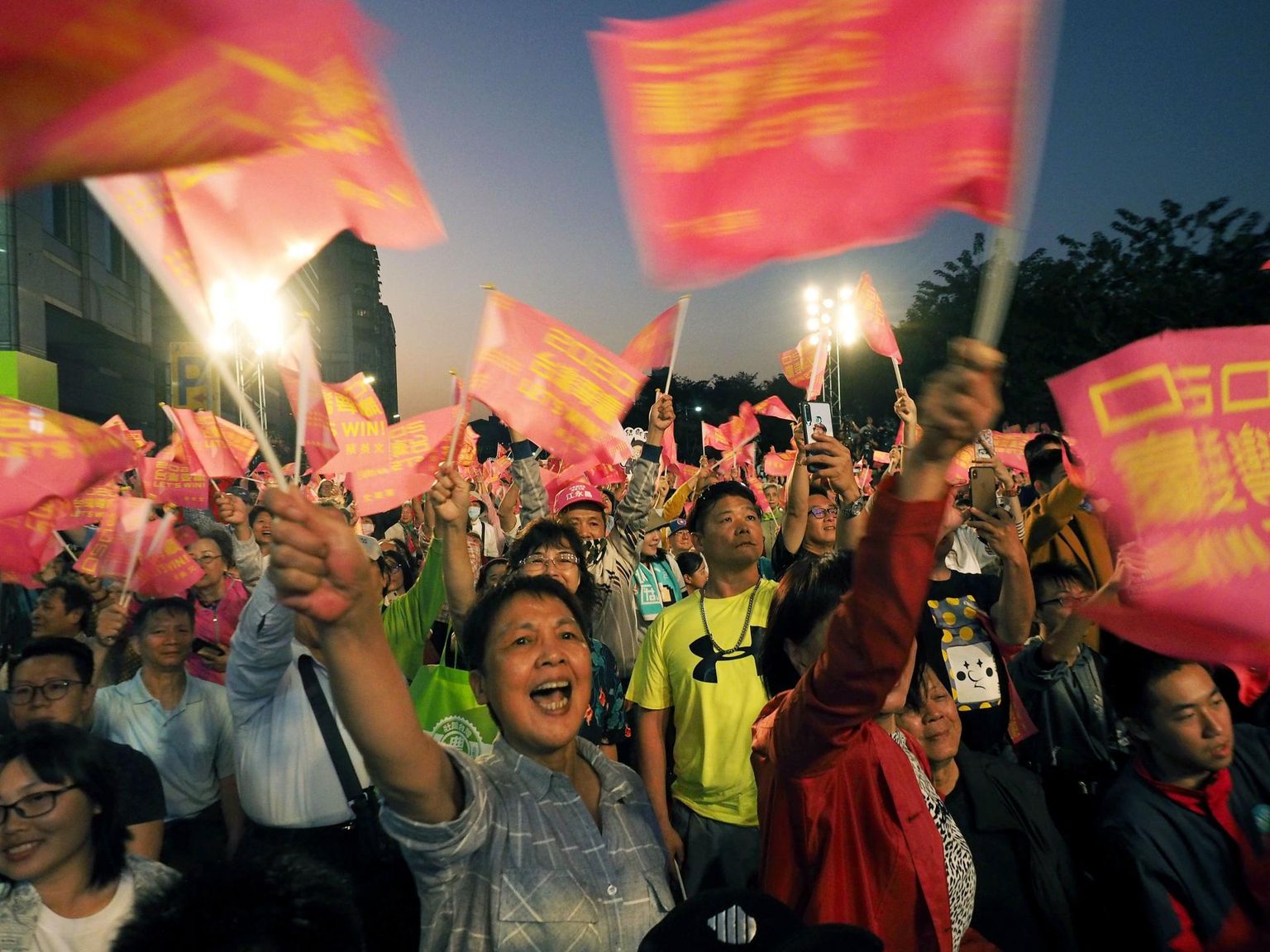 Taiwani presidendi Tsai Ing-weni toetajad loodavad, et ta jätkab ametis ka pärast järgmisel kuul toimuvaid valimisi. 