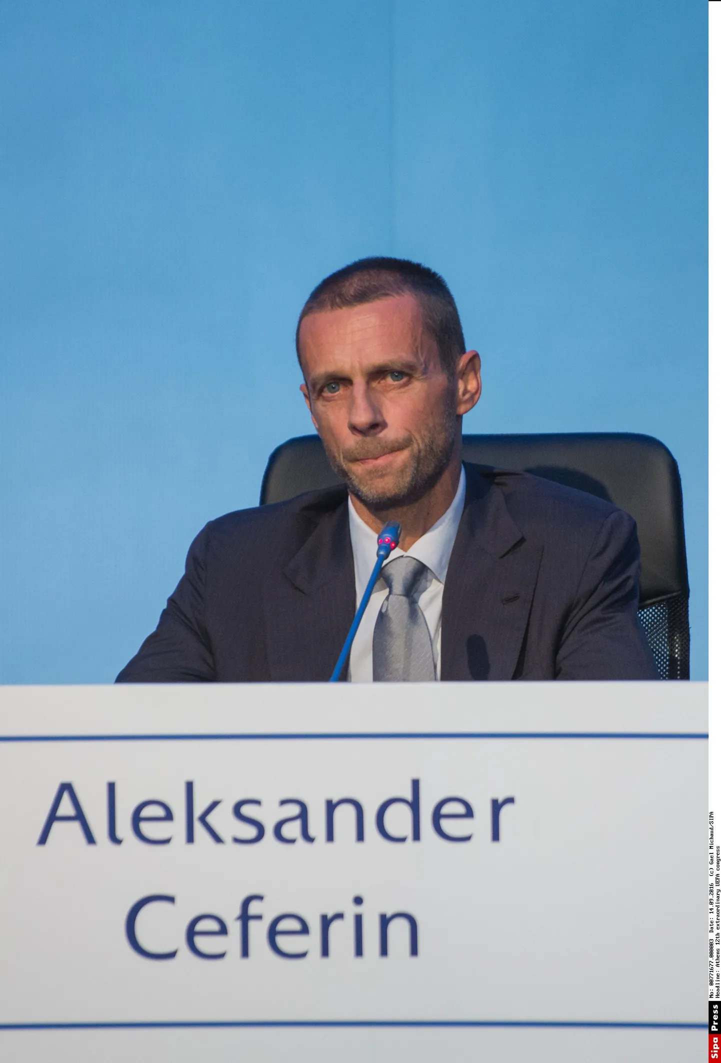 Alexander Ceferin, UEFA president