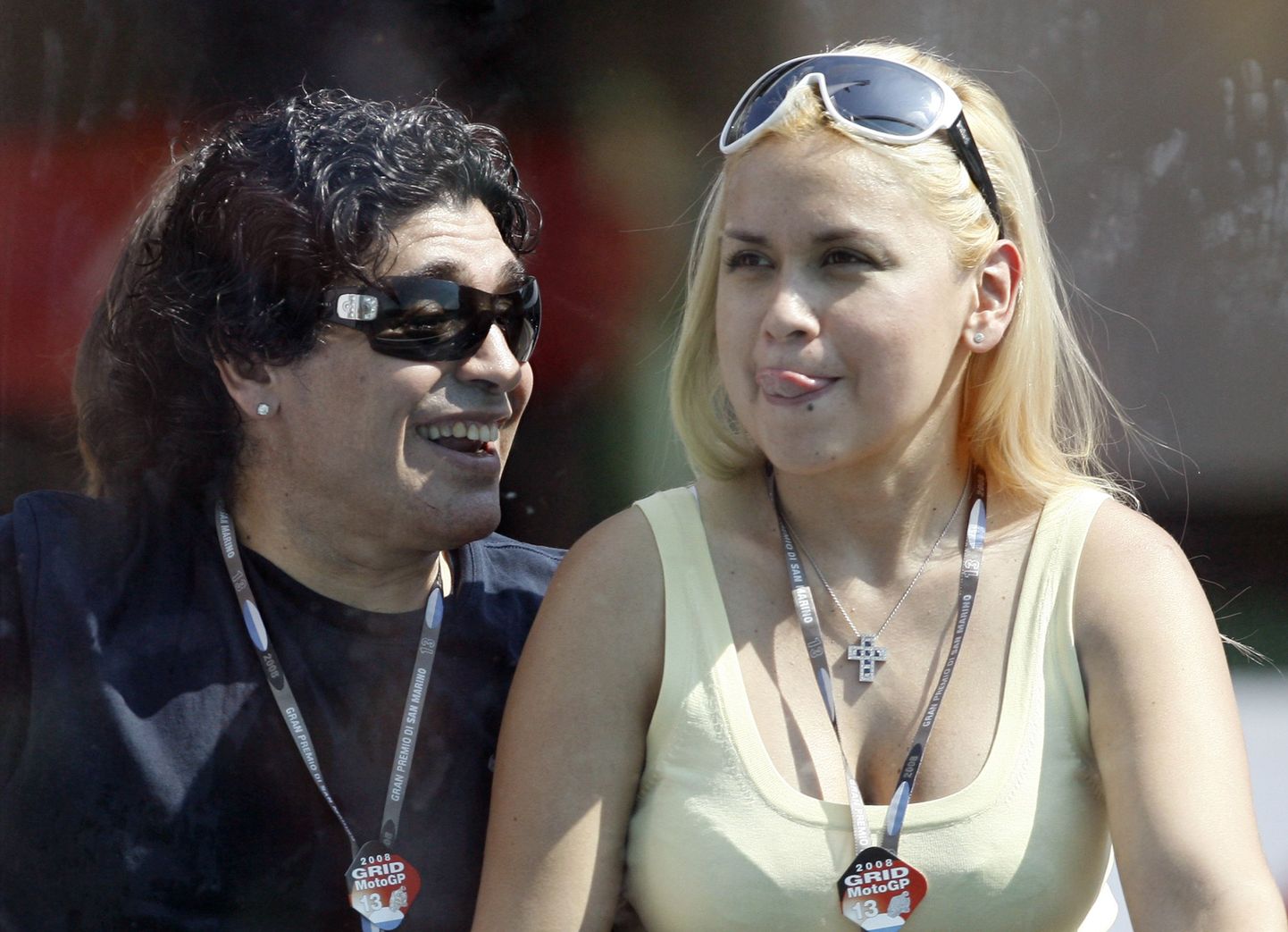 Diego Maradona ja Veronica Ojeda