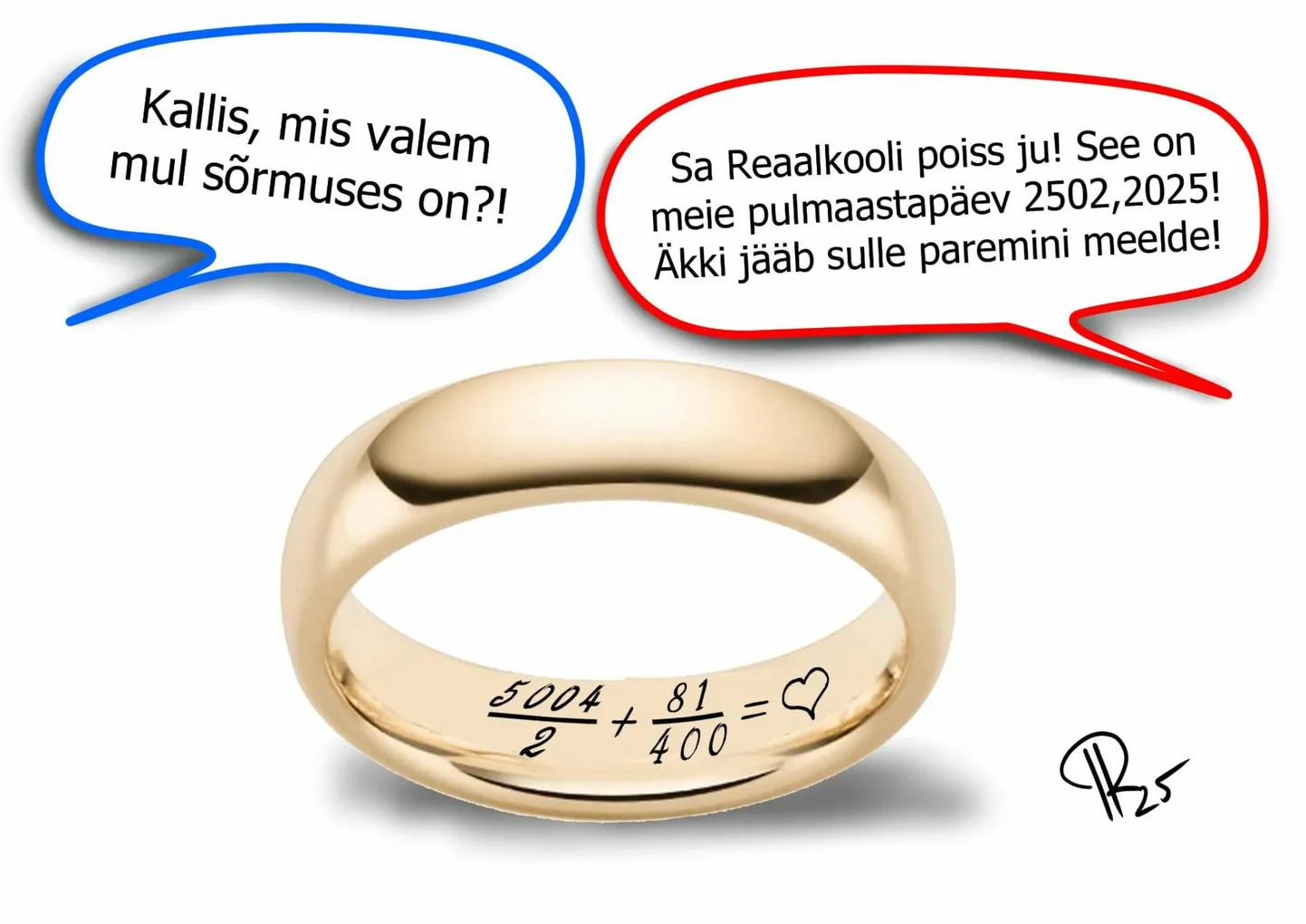 Nädala karikatuur "Maagiline kuupäev".