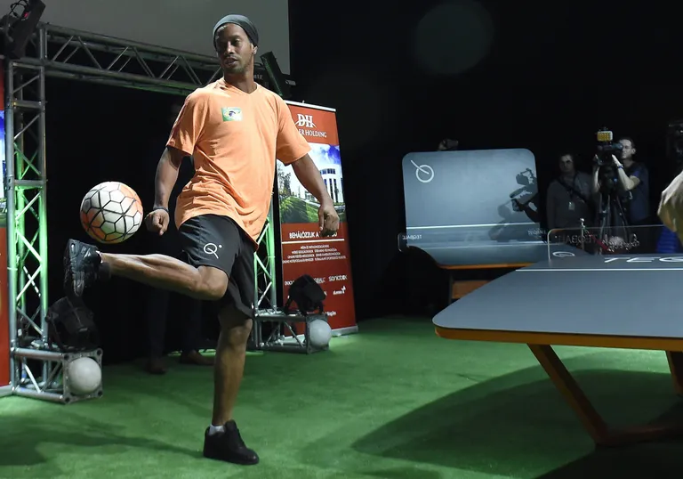 Ronaldinho 2016. aasta oktoobris Ungari telesaates