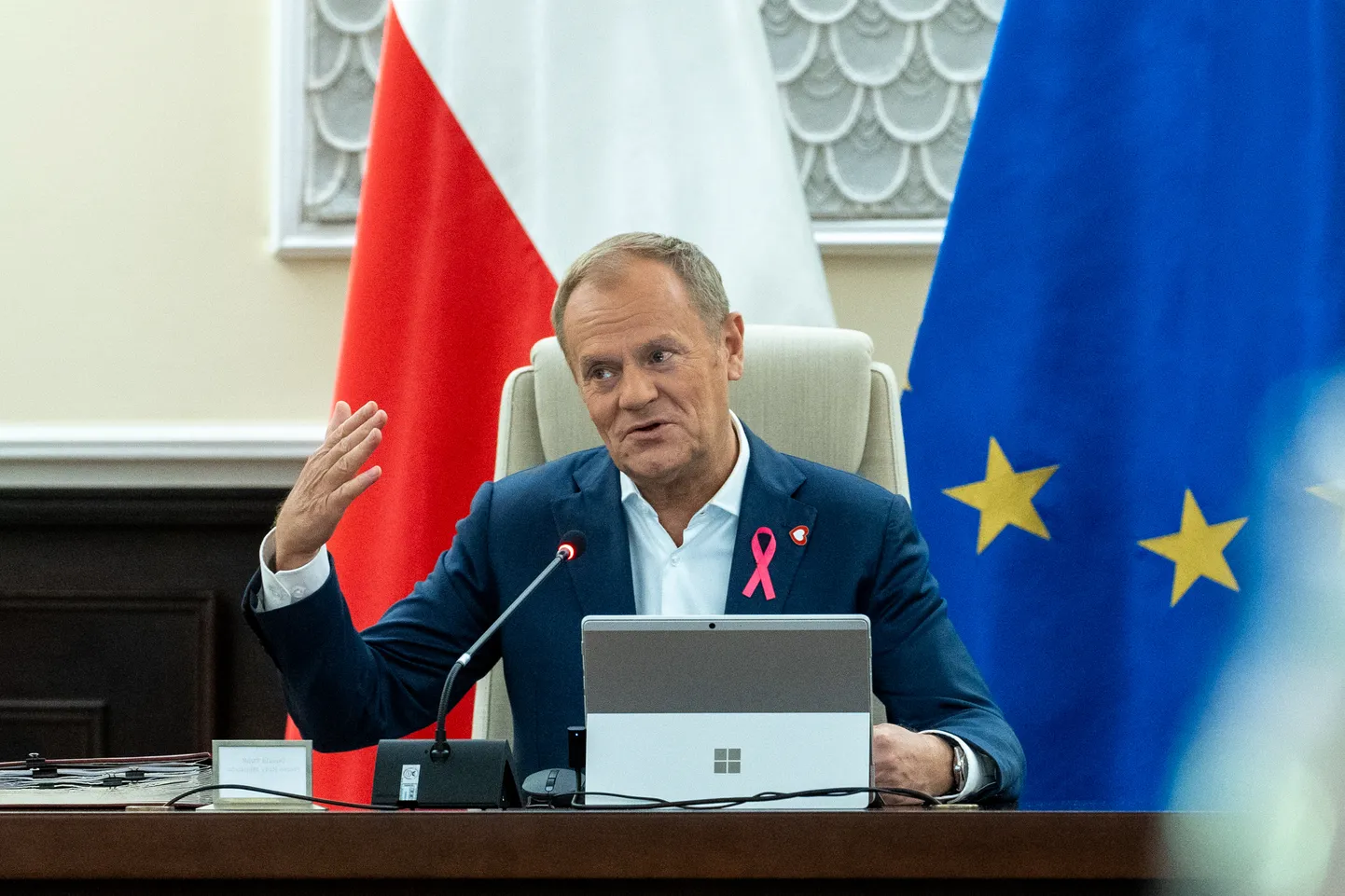 Poola peaminister Donald Tusk.
