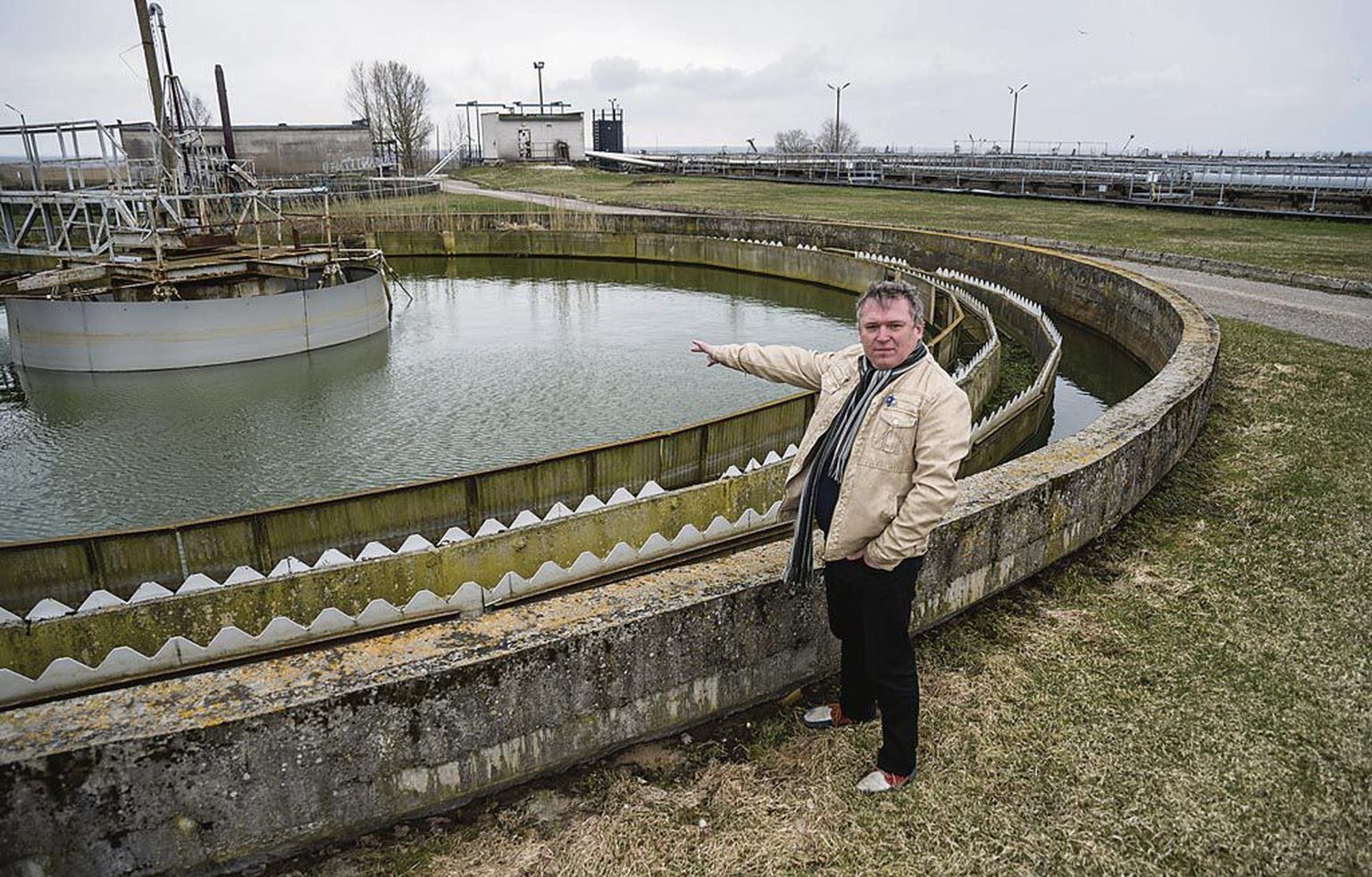 Ettevõtja Rain Jung loodab, et tulevikus läheb Pärnu reovesi AS Pärnu Vee puhastusjaamas töötlemise asemel biogaasi tootmiseks.