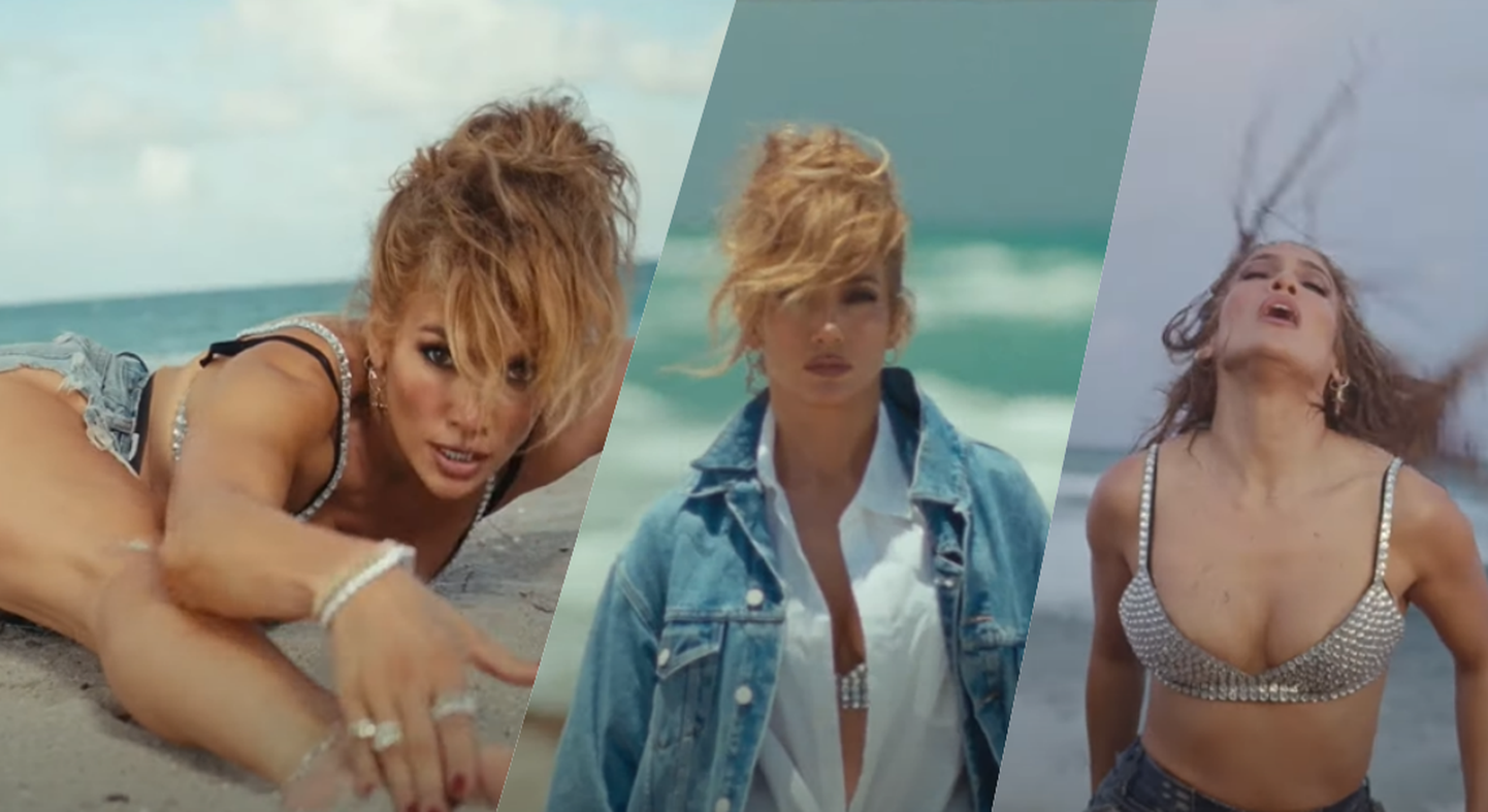 Jennifer Lopezi muusikavideo.