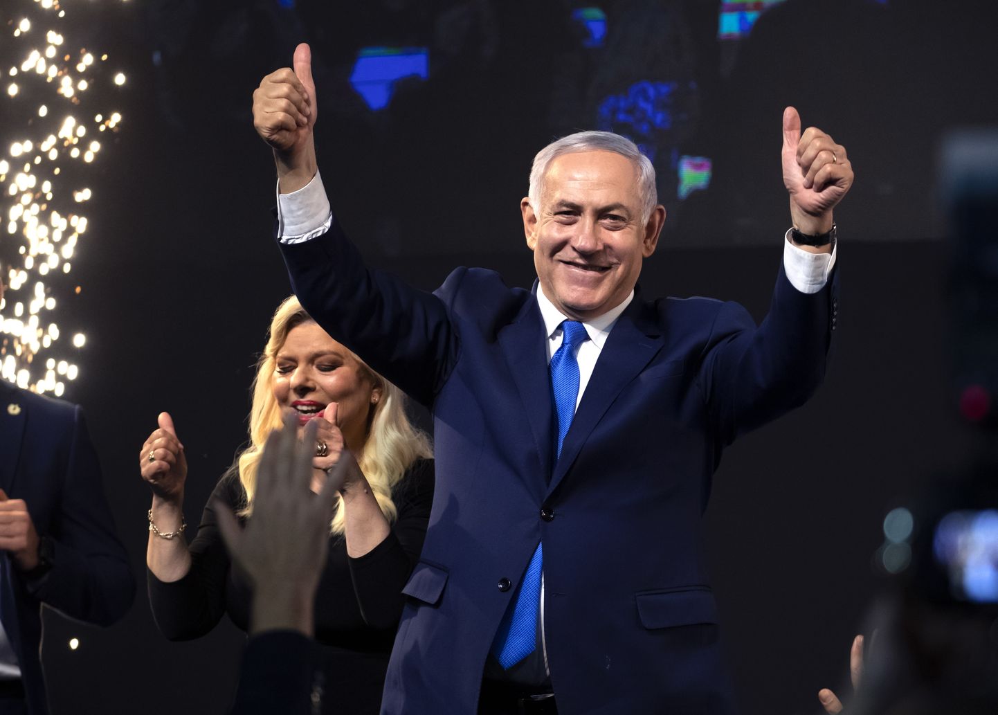 Izraēlas premjerministrs Benjamins Netanjahu.
