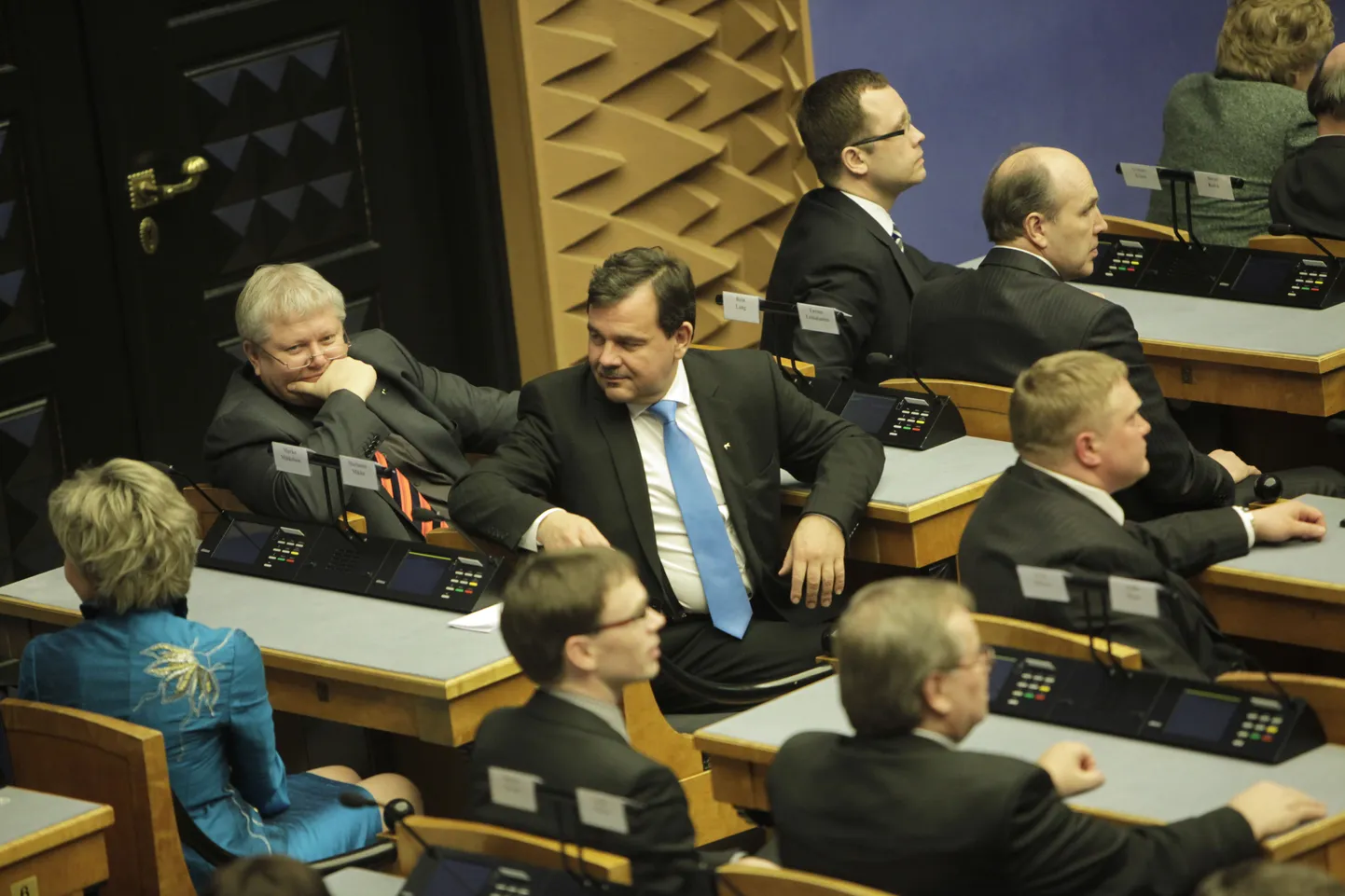 Tarmo Leinatamm 2011. aasta kevadel riigikogus.