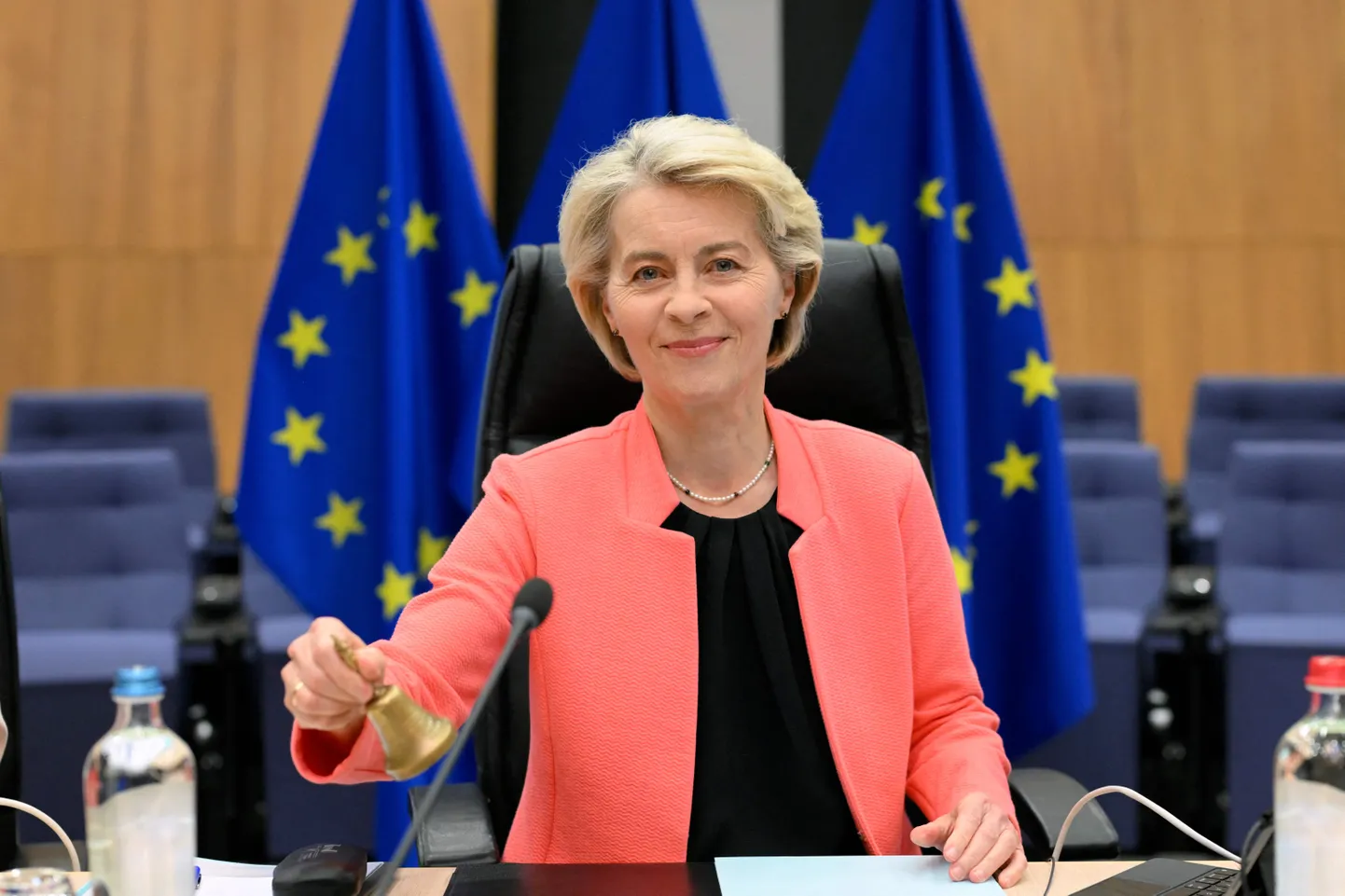 Euroopa Komisjoni president Ursula von der Leyen 4. juunil Brüsselis. Foto on illustratiivne.