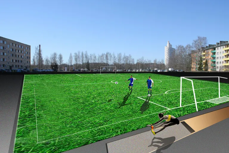 Idee nr 22. Uue tänava spordiväljak. Idee esitajate sõnul on Tartu Aleksander Puškini koolil mure, et õpilastel pole võimalusi värskes õhus sportimiseks. Koolis on ka väikesed klassid hariduslike erivajadustega õpilastele, kes vajavad erilist tähelepanu. Kehalise kasvatuse tundides spordivad lapsed tühermaal koolimaja lähedal. Idee esitajad soovivad platsile rajada tasandatud pinna ja loodusliku murukattega spordiväljaku.