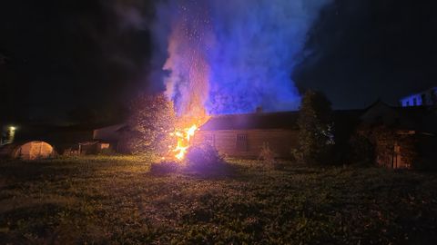 Öine põleng Kantrekülas tõi ärevust Köstri tänavale