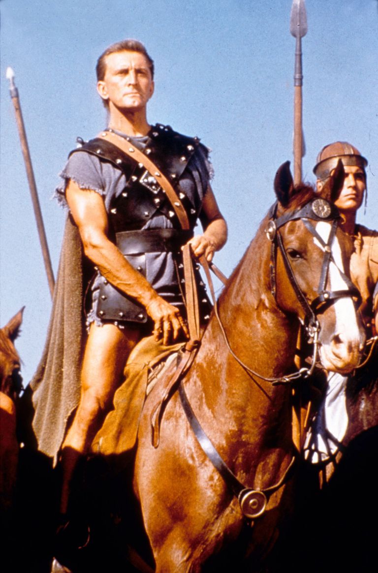 Kaader filmist «Spartacus», pildil Kirk Douglas