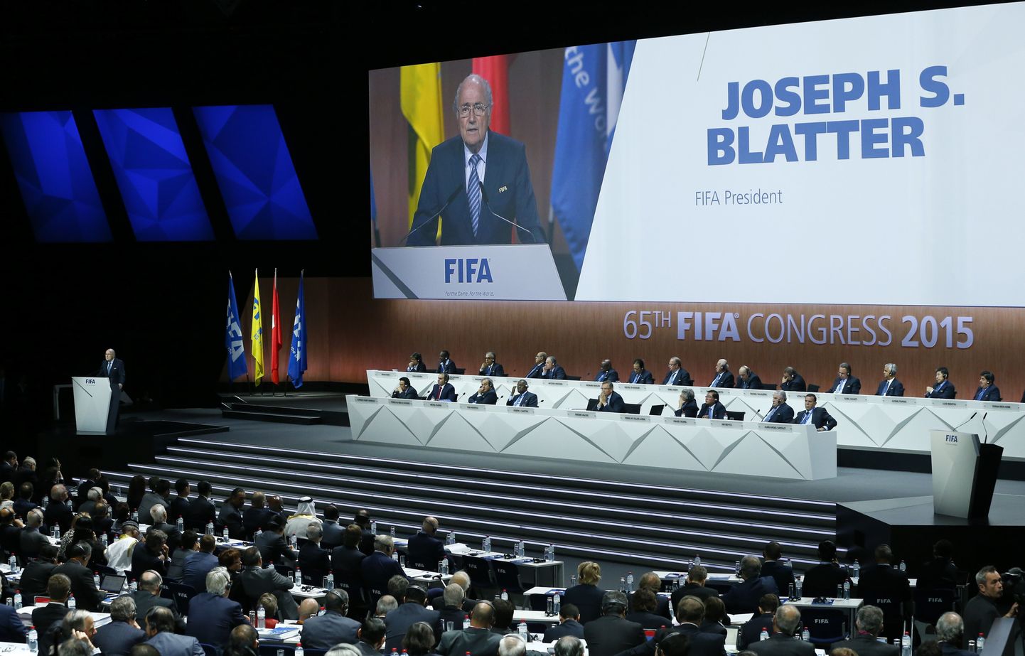 Конгресс ФИФА в Цюрихе.