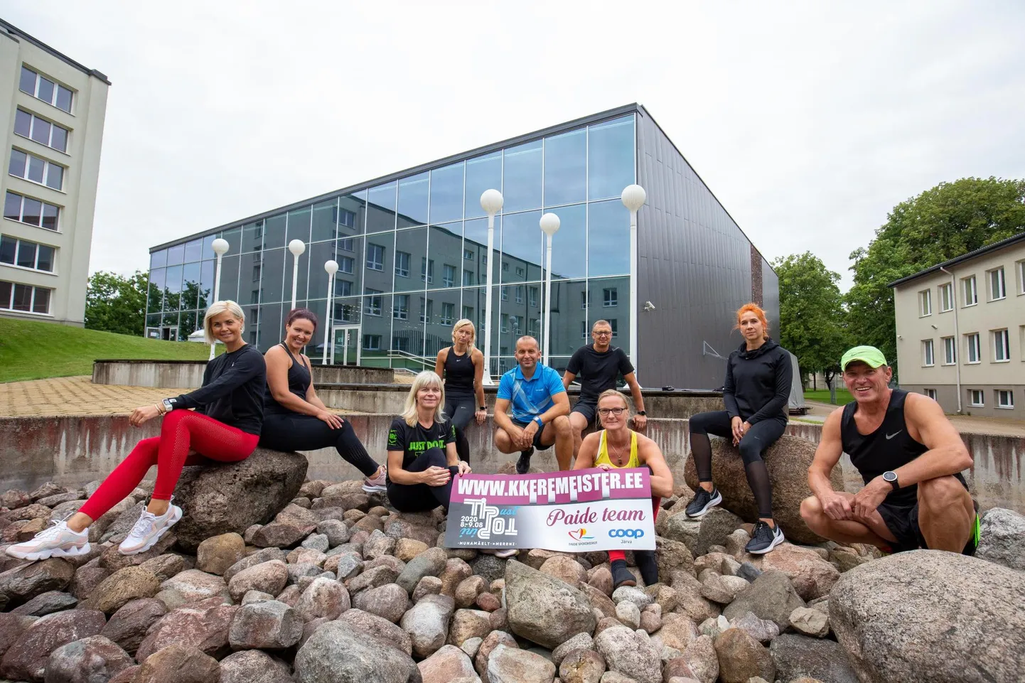 Keremeister Paide Team läheb Tipust Topini jooksule vastu enesekindlalt ning õilsa eesmärgiga innustada inimesi enam jooksma.