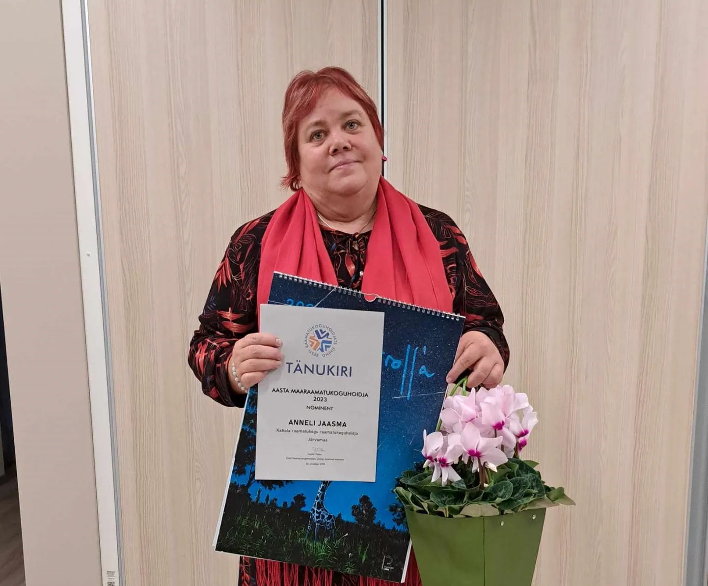 Järvamaa 2023. aasta parim raamatukoguhoidja on Anneli Jaasma