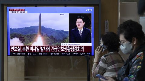 Põhja-Korea katsetas ballistilist raketti