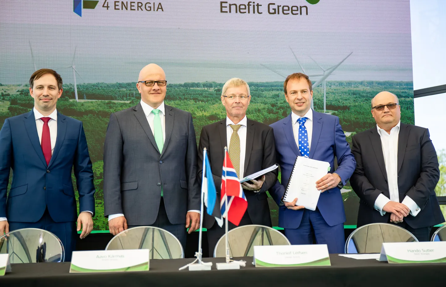 Eesti Energia и Vardar заключили договор о покупке 4Energia со стороны Enefit Green.