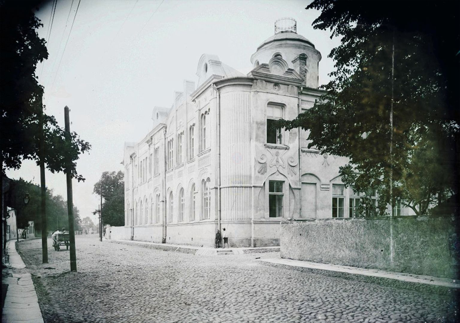 Kuressaare Kreiskooli hoone aastal 1910