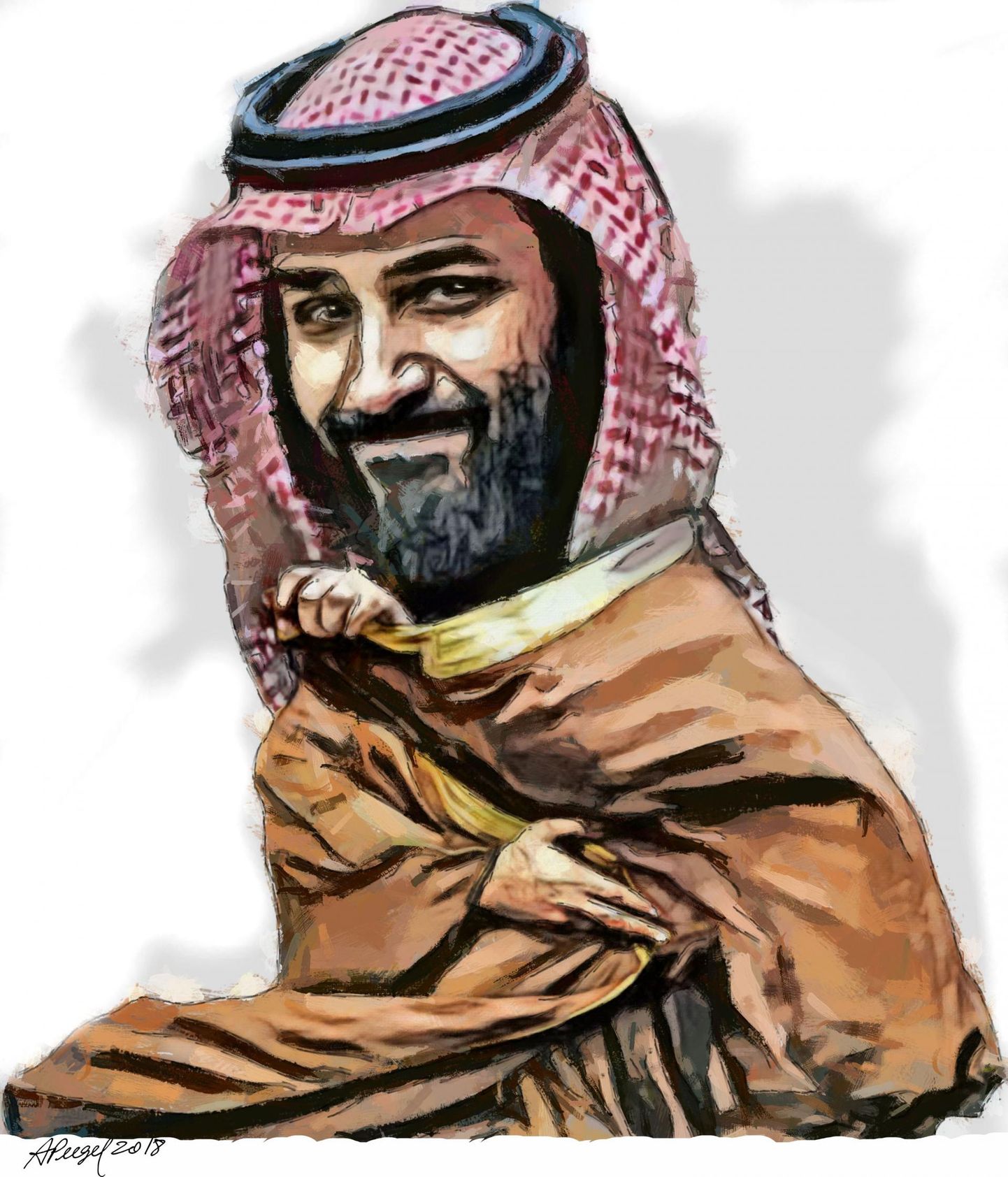 Saudi Araabia kroonprints Mohammad bin Salman.