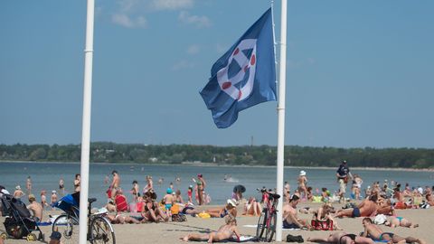 Голубой флаг в этом году будет поднят на более чем 4200 пляжах и в яхтенных гаванях Эстонии