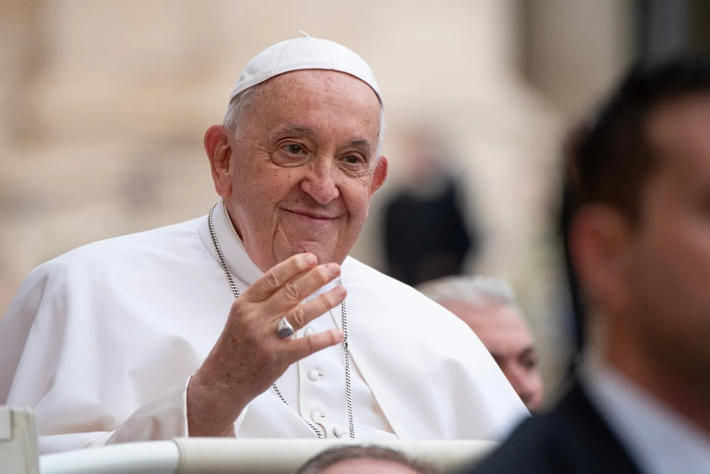 Paavst Franciscus.