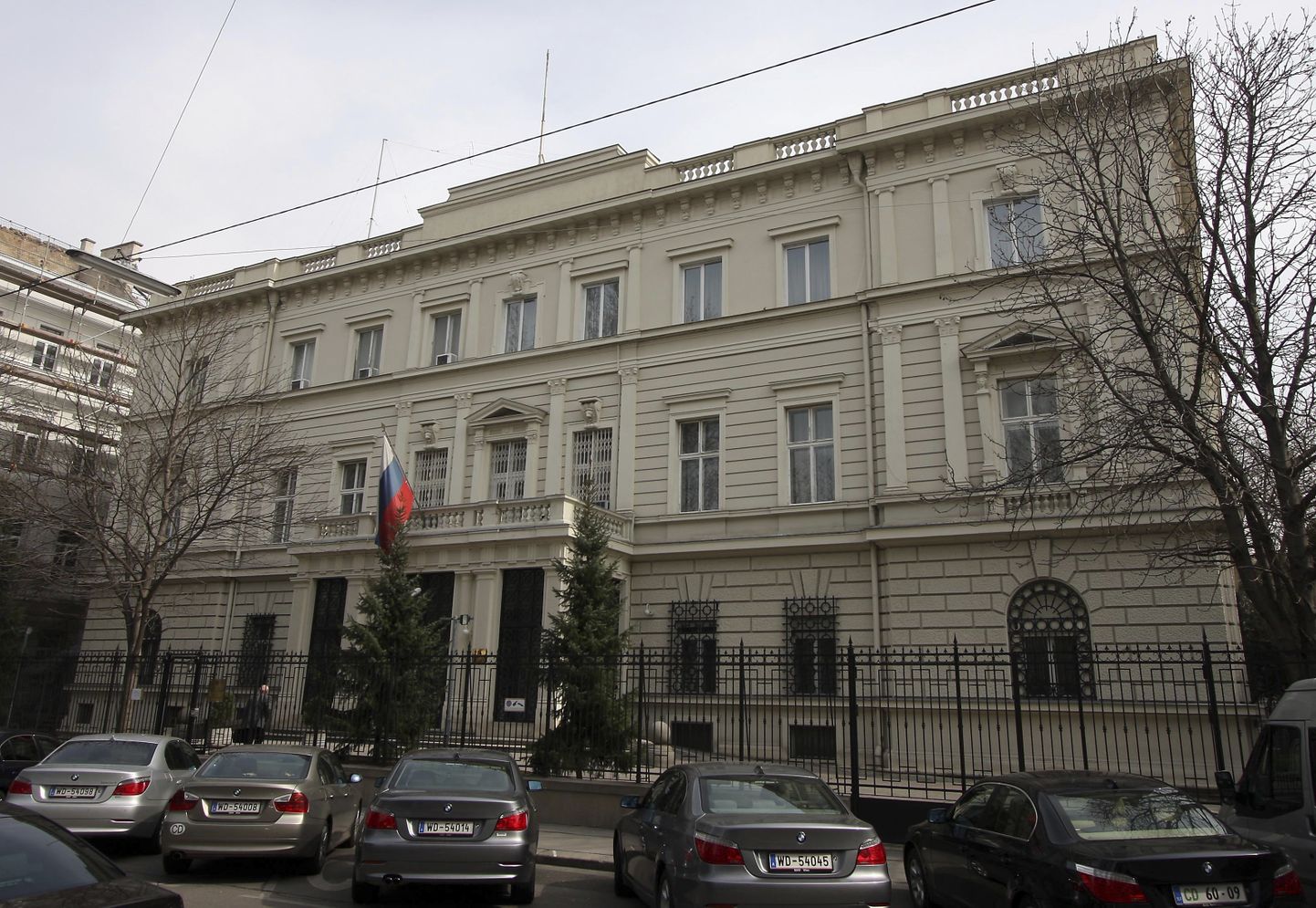 Venemaa saatkond Viinis. Foto on illustratiivne.