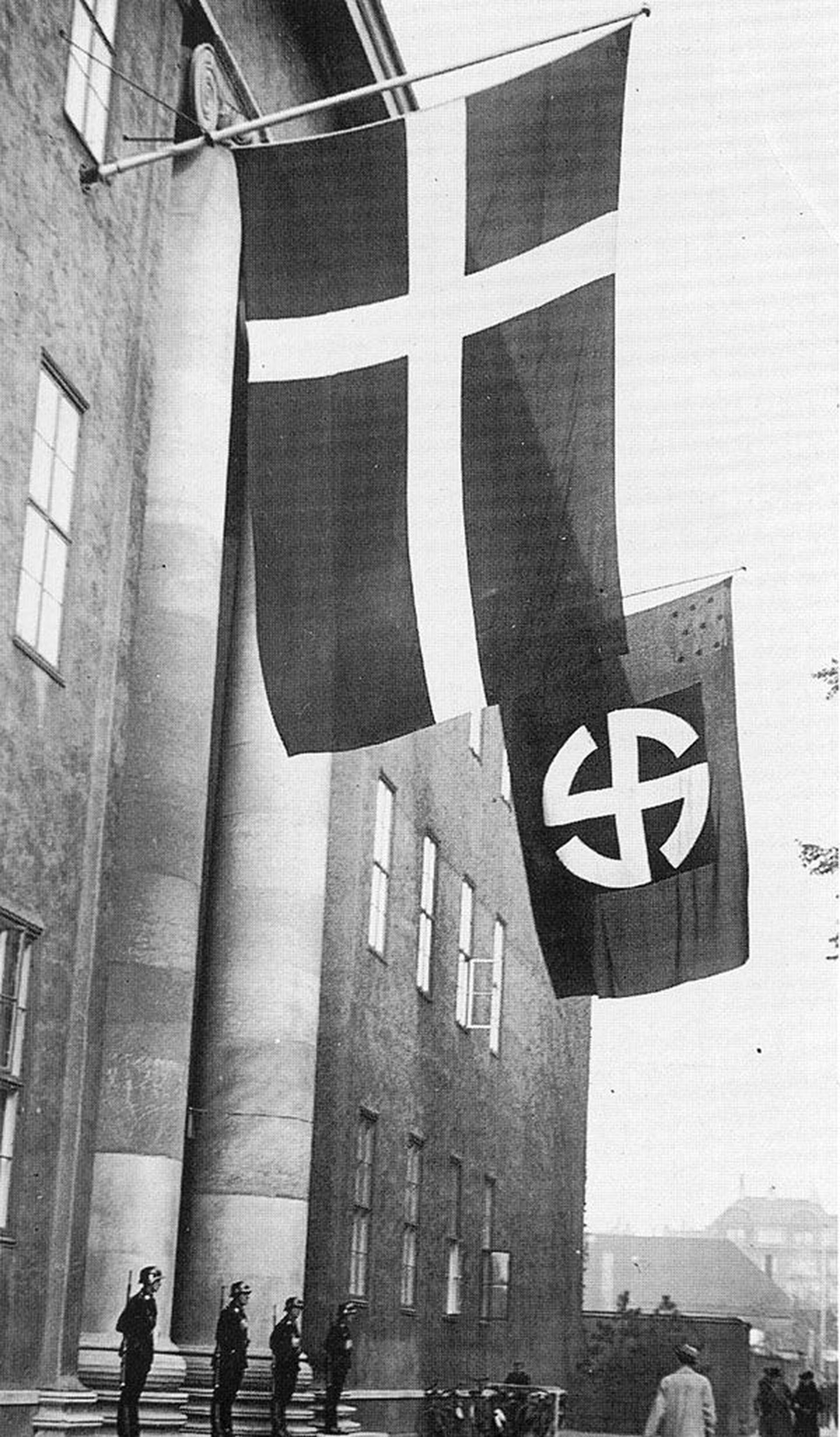 Taani SS-üksuse Schalburgkorps peamaja Kopenhaagenis natsiokupatsiooni ajal.